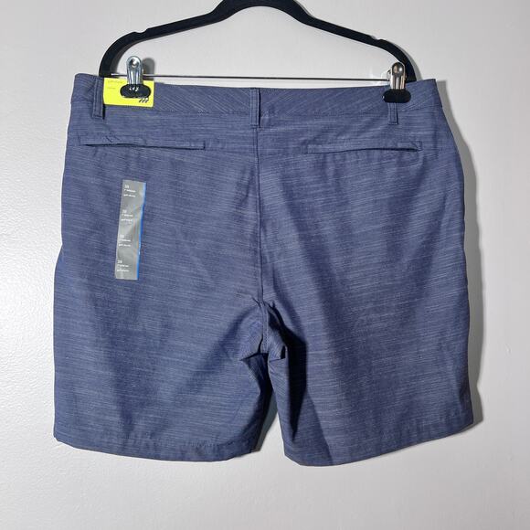 All in Motion Golf Shorts 38 Men’s Blue Soft Stretch 7” Inseam Unlined NWT - Picture 2 of 9